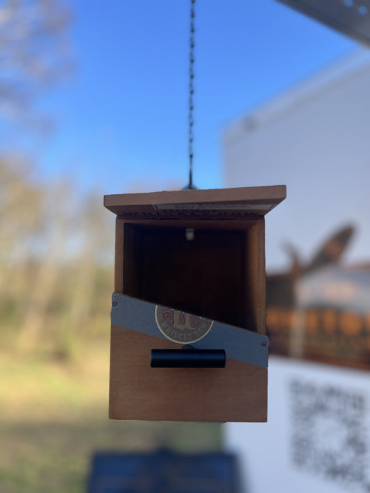 Cigar Box Birdhouse - Diesel Whiskey Row Cigar Box