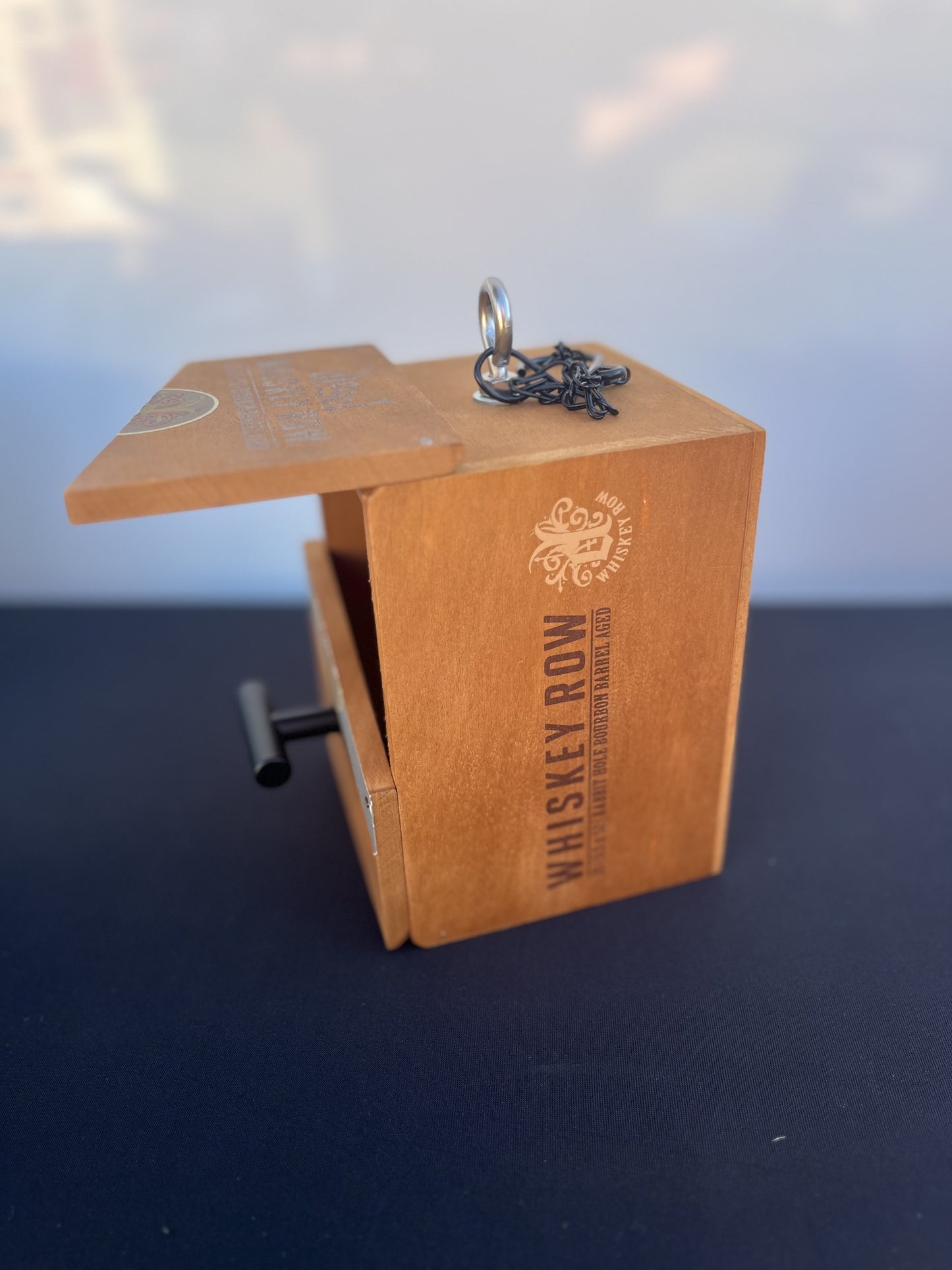 Cigar Box Birdhouse - Diesel Whiskey Row Cigar Box